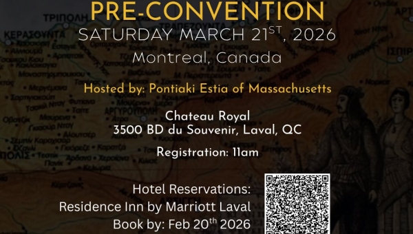 March 21, 2026 • Pan-Pontian Pre-Convention • Montreal, QC, Canada